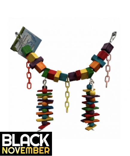 9 X Parrot Toy Pack - African Grey, Amazon, Cockatoo, Macaw Etc - RRP £146.91 - Pack 6